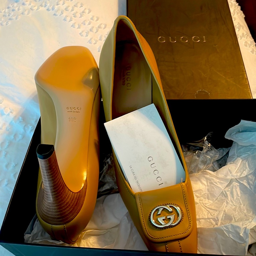 Gucci Scar Pelle Cuoio  Lifford Whisky pump’s